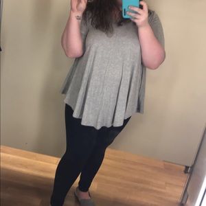 Women’s Plus Size Gray Tunic